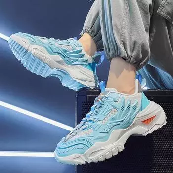 Интернет знаменитости взрыв мужская обувь осень Путянь бег спортивная обувь подростки high sense tide бренд жареный улица меха папа обувь 35