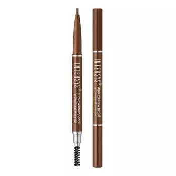 Intersys Auto Eyebrow Pencil, No. 5 Brown, 2 pcs.