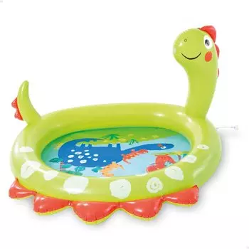 Intex 58437 Piscina Hinchable para y Medidas 119x109x66 В комплект входит емкость на 68 литров Dinosaurio, Bebs Nios Pequeos, см, Reparacin,