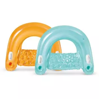 INTEX Float 152 x 99cm 58859 cannot be Japanese Sit-in [Color specified] [Genuine product] синий