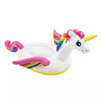INTEX Float Mat Unicorn Ride On 198 x 140 x 97 см 57561 Японский [Оригинальный продукт] белый