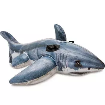 Intex Great White Ride-On Tube 57525, разные цвета, 1 штука, корейские водные развлечения