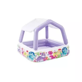 INTEX Sunshade Pool Square Multicolor 157 x 157 x 122cm 57470 Japanese [Genuine Product]