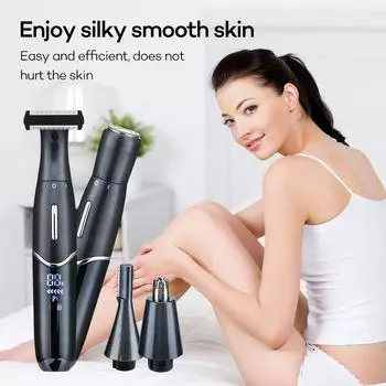 Интимные зоны Стрижка Прецизионная бритва для мужчин Линия бикини Чувствительная бритва Шарики Яйца Триммер для бритья лобковых волос Машинка для стрижки бороды