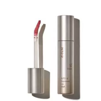 INTO U Matte Lip Espresso Lip Matte Dense Mud Lip No Falling High Color Non-Drying #ES03 Strawberry Mocha