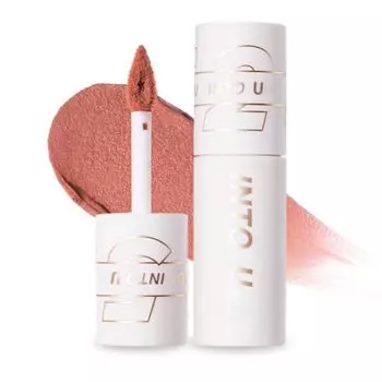 INTO U Super Matte Lip Cheek Mud Mud Lip Moisturizing High Never fade Popular Red Lip Perfect Girl & Color. #EM525