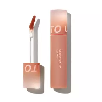 INTO U Tint Lip Condensed Fog Lip Matte Water Mud Lip No Falling No Drying Freshly Picked Apricot Semi-Matte #C07