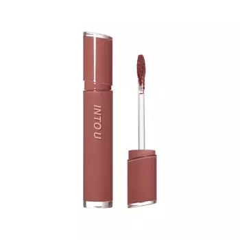 INTO U Velvet Lip Mat Highly Highly Does Not Fade In Moisturizing, Colored, (VT06 Brown, free)