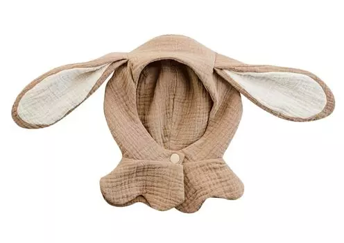 Inua Plush Bonnet Fluffy Dragon Animal First Soft to the Perfect for and Cute Gift for Baby Baby Baby Solo Sleeping Dreamland Hat/Rabbit Hat/Brown.