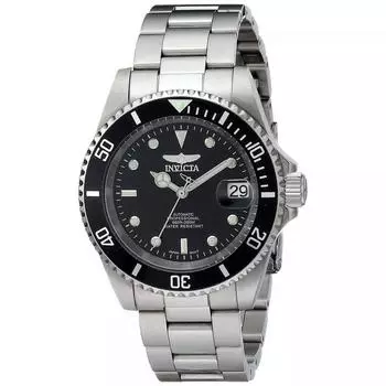 Invicta Automatic Pro Diver 200M Black Dial 8926OB Мужские часы чёрный