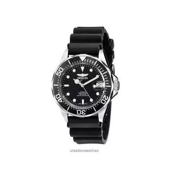 Invicta Pro Diver 200M Автоматические черные резиновые мужские часы 9110