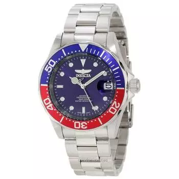 Invicta Pro Diver Automatic 200M Blue Dial 5053 Мужские часы