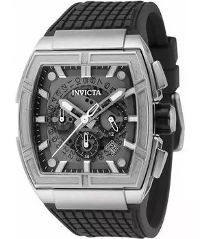 Invicta S1 Rally Gravity Defier Chronograph Multifunction Grey Skeleton Dial Quartz 44883 100M Мужские часы серый