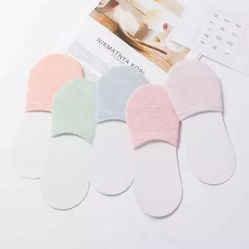 Invisible Sock Slippers Half Foot Half Socks Half Foot Socks Invisible Socks Forefoot Socks синий