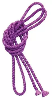 Инвентарь для художественной гимнастики SASAKI Скакалка сертифицирована Международной федерацией гимнастики, сертифицирована Японской федерацией гимнастики, полиэстер, длина 3 м VI