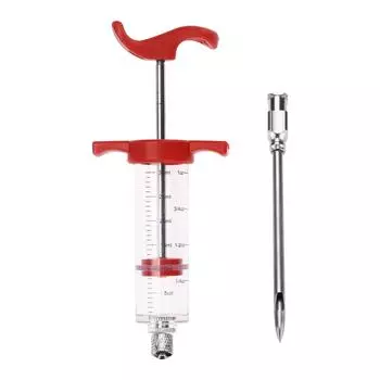 Инжектор для маринада мяса, соус для индейки и курицы, игла для приготовления соуса на барбекю