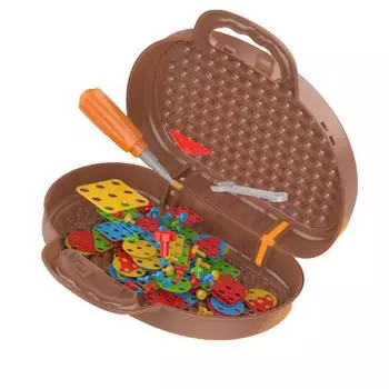 Инженерная электрическая дрель игрушка винт сборка инженер образовательная дрель игрушка для детского сада коричневый коричневый