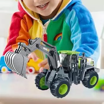 Инженерная машинка игрушечная прозрачная линия текстура инерционный привод вперед съемный компактный сплав литой подарок на день рождения A