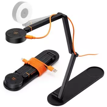 iOCHOW Document Calligraphy Фактический 5 миллионов складных USB-светильников для документов, совместимых с веб-камерой, камерой, камерой, проектором, пикселями,