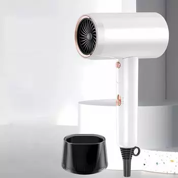 IOLOYU Hair Large Air Quick Long Air Blowing Hair Mini Складной портативный фен с отрицательным эффектом и 3 уровнями подачи воздуха, поставляется с функцией защиты от перегрева