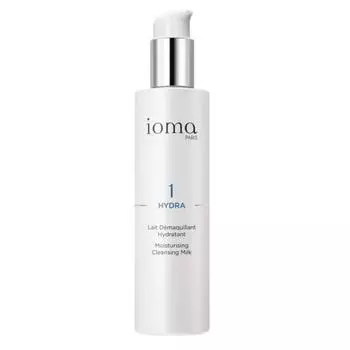Ioma Paris Hydra Moisturizing Cleansing Milk Увлажняющий гель для лица для снятия макияжа и увлажнения кожи Средство для снятия макияжа для всех типов кожи 200 мл