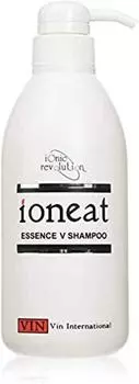 Ionito Essence V Шампунь увлажняющий 500 мл Эксклюзивный шампунь для салонов красоты Шампунь с аминокислотами Гипоаллергенный без добавок Эксклюзивный шампунь для салонов красоты Не требует смывания