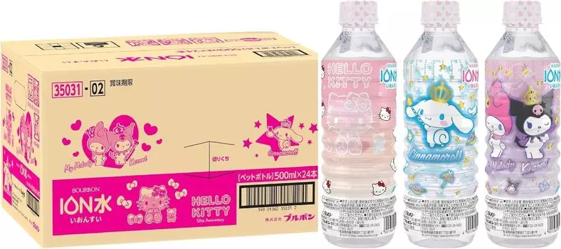 Ионная вода Sanrio 500 мл x 24 бутылки