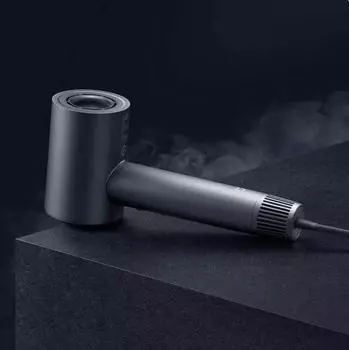 Ионный фен Xiaomi Mijia H900, высокоскоростная быстрая сушка волос с отрицательными ионами и держателем подставки для диффузора, высокоскоростной фен