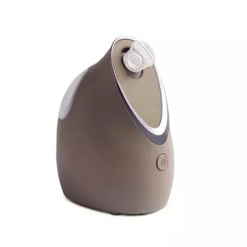 Ионный паровой аппарат для лица Увлажняющий поры лица Красота лица с ароматическим пилингом пор [LINKA (Линка) & Уход] Пароварка, Устройство, Функция, Уход, (Мокко)