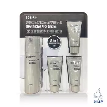 IOPE Men All Day Perfect All-in-One, 1 набор, 210 мл