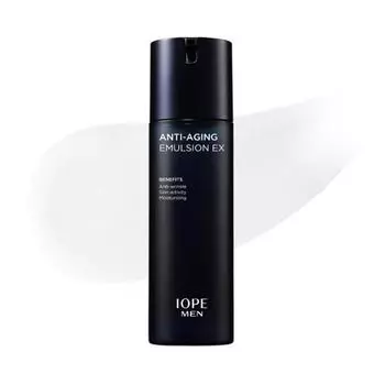 IOPE Men Anti-Aging Emulsion EX 120мл, популярная корейская мужская косметика