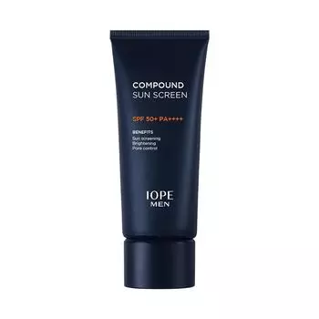 IOPE Men Compound Sun Screen SPF50+/PA++++ , KBeauty, Корейская косметика, пробник