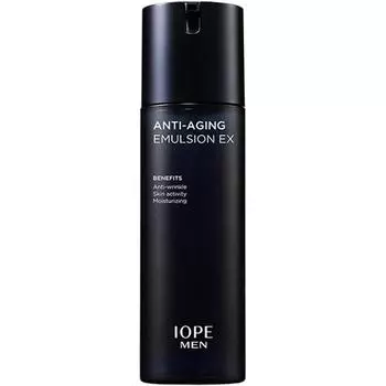 IOPE NEW Men Anti-Aging Emulsion EX, 120мл, 1 шт, лучшая мужская косметика Кореи