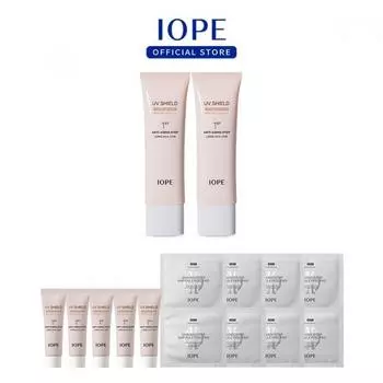 [iope] Солнцезащитный крем Uv Shield Tone Up 50 мл X 2