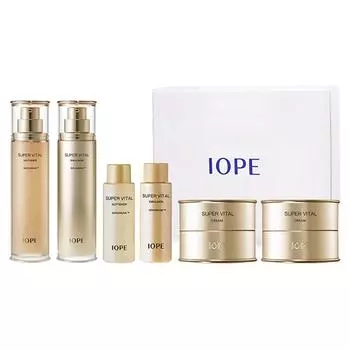 IOPE Super Vital basic 2-piece plan + 5-piece sample set