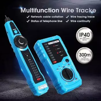 IP40 RJ45 RJ11 Тестер сетевого кабеля LAN Ethernet Телефон Телефонный провод Tracker Finder