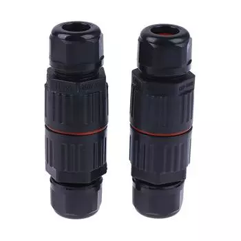 IP68 Электрический водонепроницаемый соединительный кабель 2/3-контактный клеммный блок 3PIN