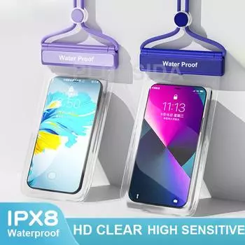 IP68 Универсальный водонепроницаемый чехол для телефона Водонепроницаемая сумка Чехол