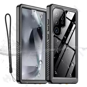 IP68 водонепроницаемый чехол металлический алюминиевый чехол для плавания телефон роскошный чехол S23