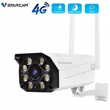 IP-камера Vstarcam EU 3MP, 4G, SIM-карта, наружное наблюдение, защита дома, CCTV, Wi-Fi, Camara, 2k, беспроводная видеокамера