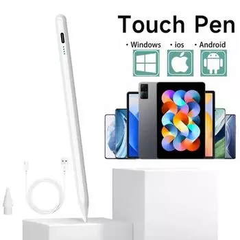Ipadpencil Магнитная зарядная емкостная ручка Pingwei Applepencil Подходит для универсального быстрого реагирования Стилус Apple Stylus синий