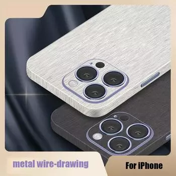 iPhone 15 14 Plus 13 12 mini 11 Pro Max X XS Max XR 8 7 6 6S Plus Рисунок провода Изменение цвета Защита от царапин Защитная пленка на спине Наклейка на кожу iPhone 15