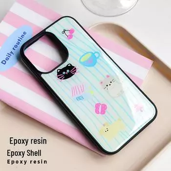 iPhone 16 Pro Max Cartoon Case: Compatible with Models 13, 14, 15, Huawei Mate 60 iPhone 13 Pro