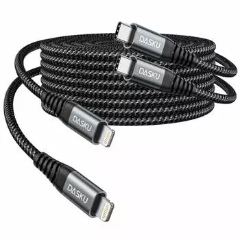 iPhone Charging Cable 3M USB-C Lightning Cable 2 Type-C iPhone Cable iPhone Charging Cable iPhone 14/13/12/11/Mini/Pro/Pro Max/SE 2020/XS Max/XS/XR/X/