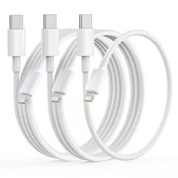 iPhone Charging Cable Type C Genuine to Lightning Cable MFi iPhone 20W Fast Charging Lightning Cable Heavy Duty High Speed Data Sync iPhone Various