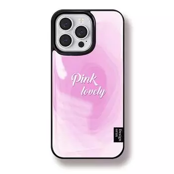 iPhone Resin Case Creative design Full protection Strong wear-resistant Bright colours Suitable for Huawei mate60 pro Pink swoosh 15