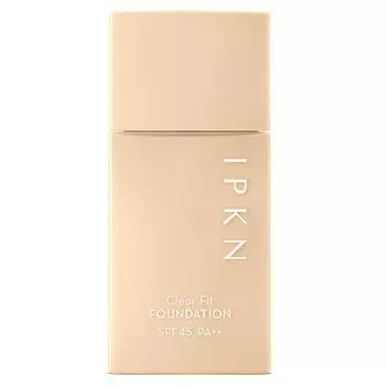 IPKN Clear Fit Foundation PF45 PA++ 40ml, 01 Porcelain, 1 pc.
