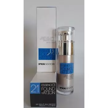 IPKN Cube Foundation (UV blocking functional cosmetics, No. 21 Nude Beige, 1 pc.