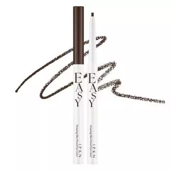 IPKN Easy Drawing Тонкий карандаш для глаз 0,13 г, нет. 02 Коричневый, 1 шт.