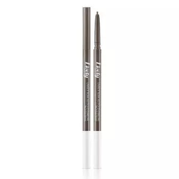 IPKN Lively Slim Auto Eyebrow 0,05 г, серо-коричневый, 2 шт.